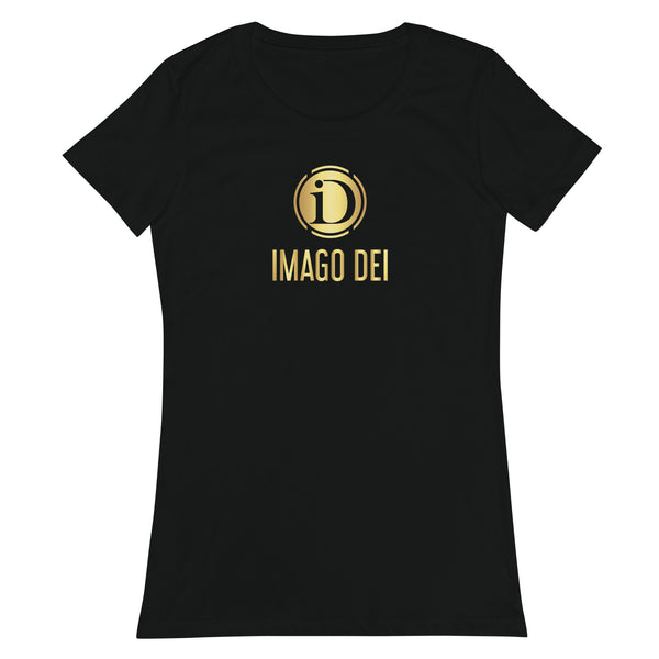 LADIES FITTED IMAGO DEI T-SHIRT.