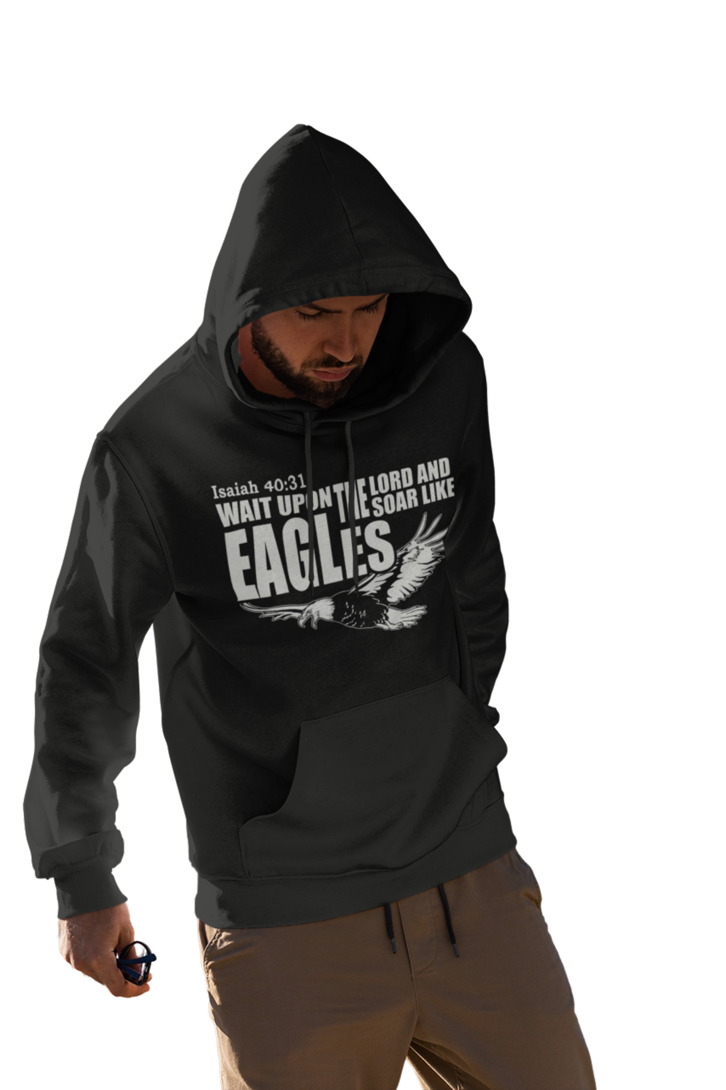 EAGLES MAN'S HOODIES.