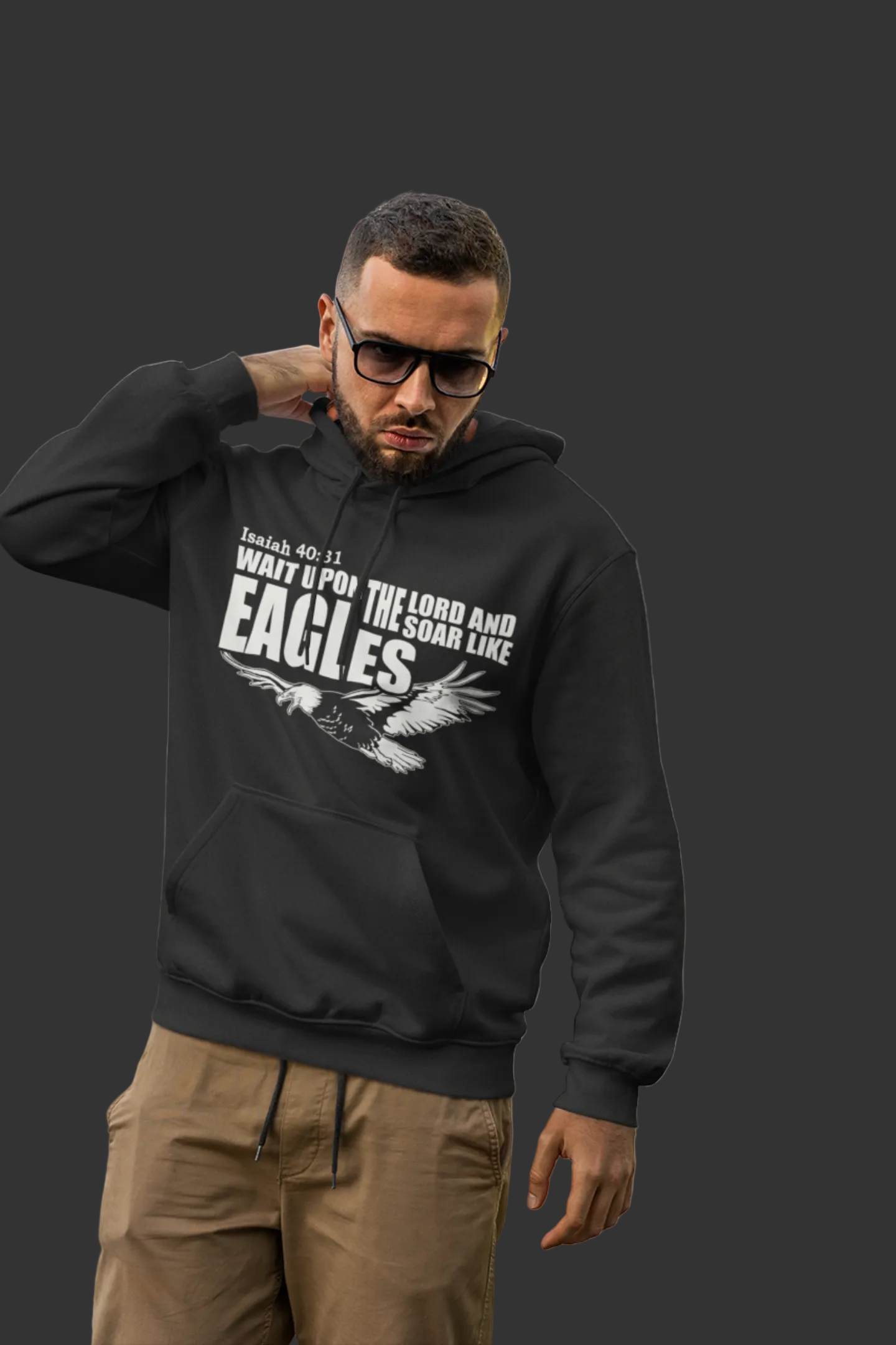 EAGLES MAN'S HOODIES.