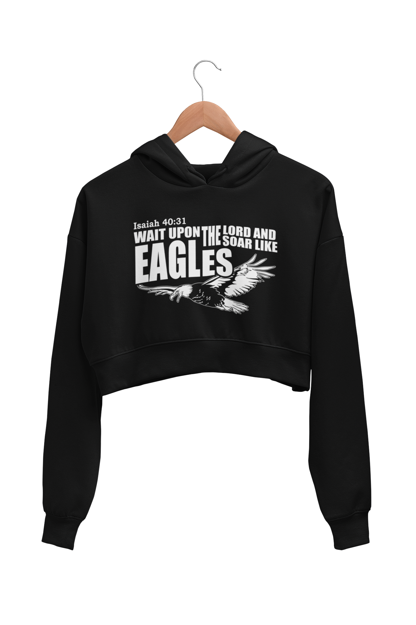 EAGLES CROP HOODIES.