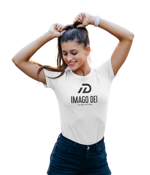 LAIDES IMAGO DEI T-SHIRT.