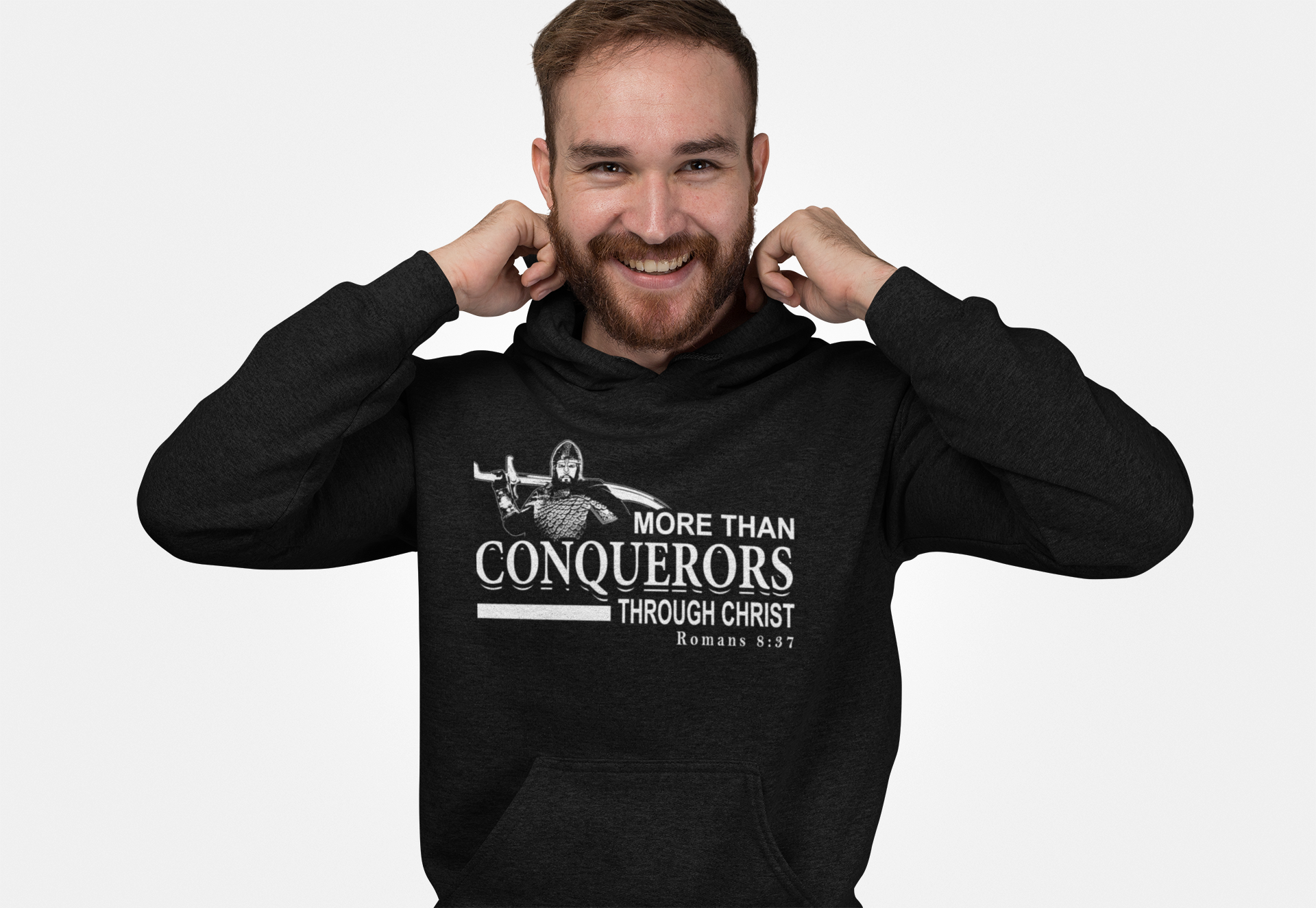 CONQUERORS UNISEX HOODIE.