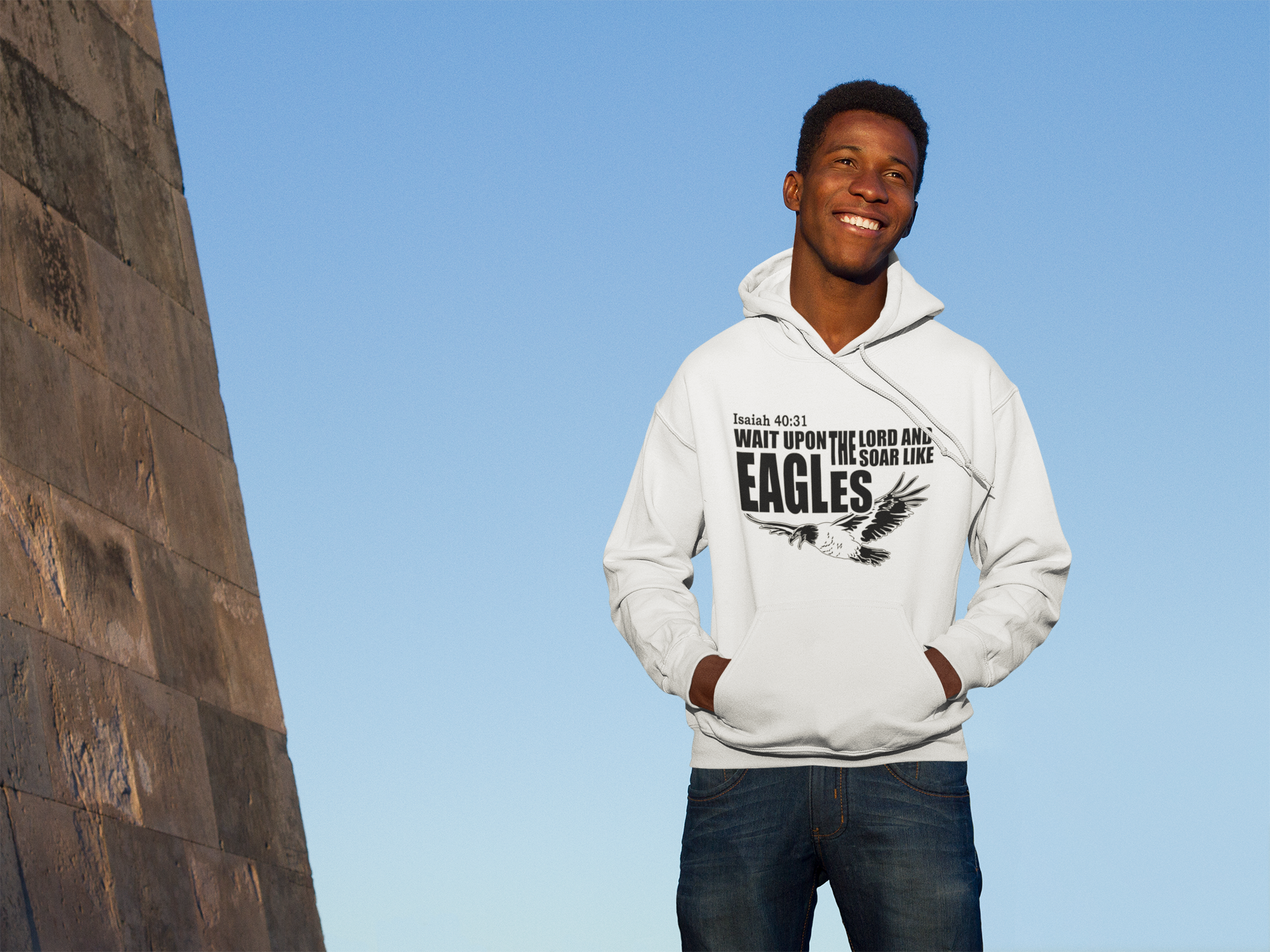 EAGLES MEN'S HOODIES.