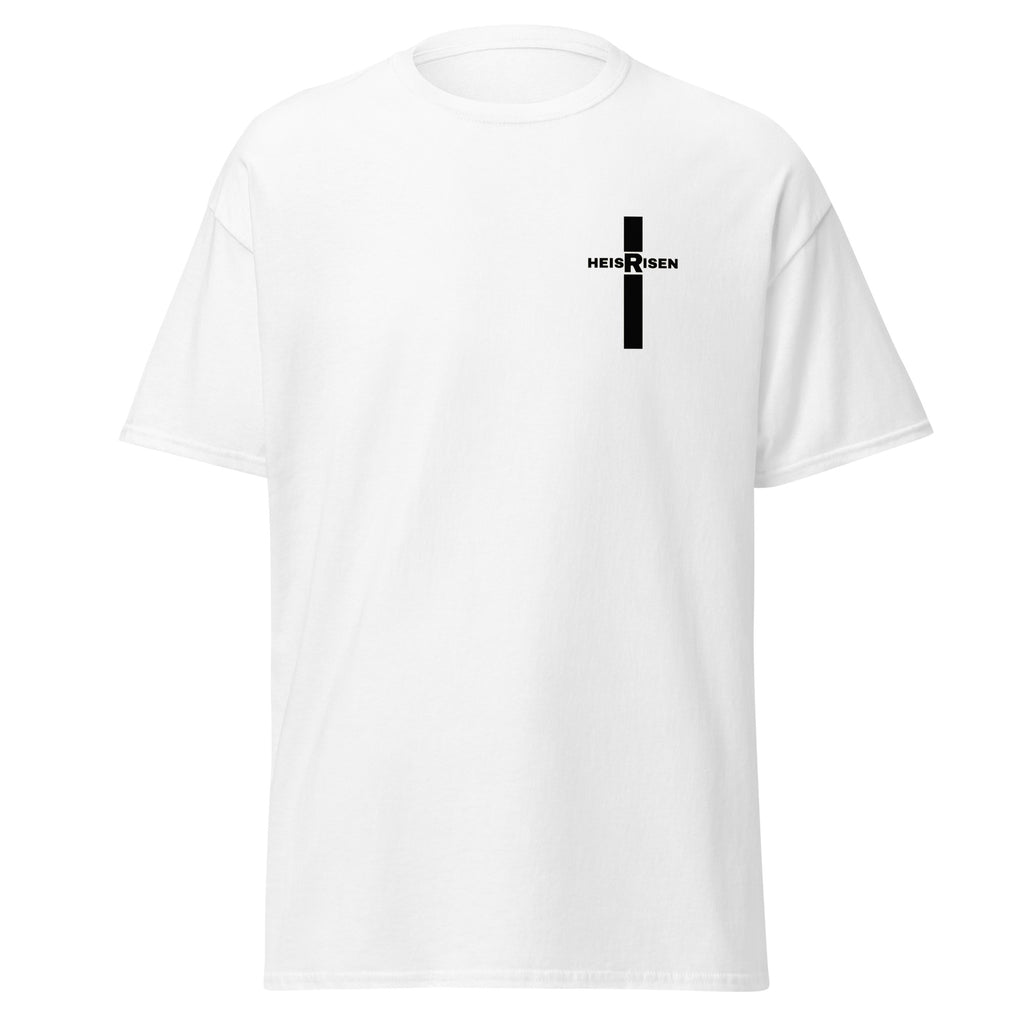 DKINGDOMFASHIONS resurrection‑themed Christian shirt declaring He Is Risen.