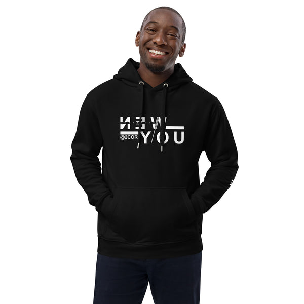 "NEW YOU"  MEN'S PREMIUM ECO HOODIE.