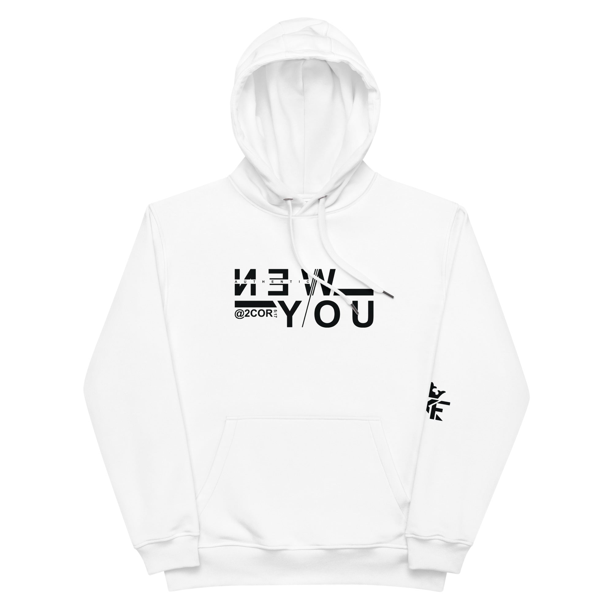 "AUTHENTIC NEW YOU" WOMEN'S PREMIUM ECO HOODIE.