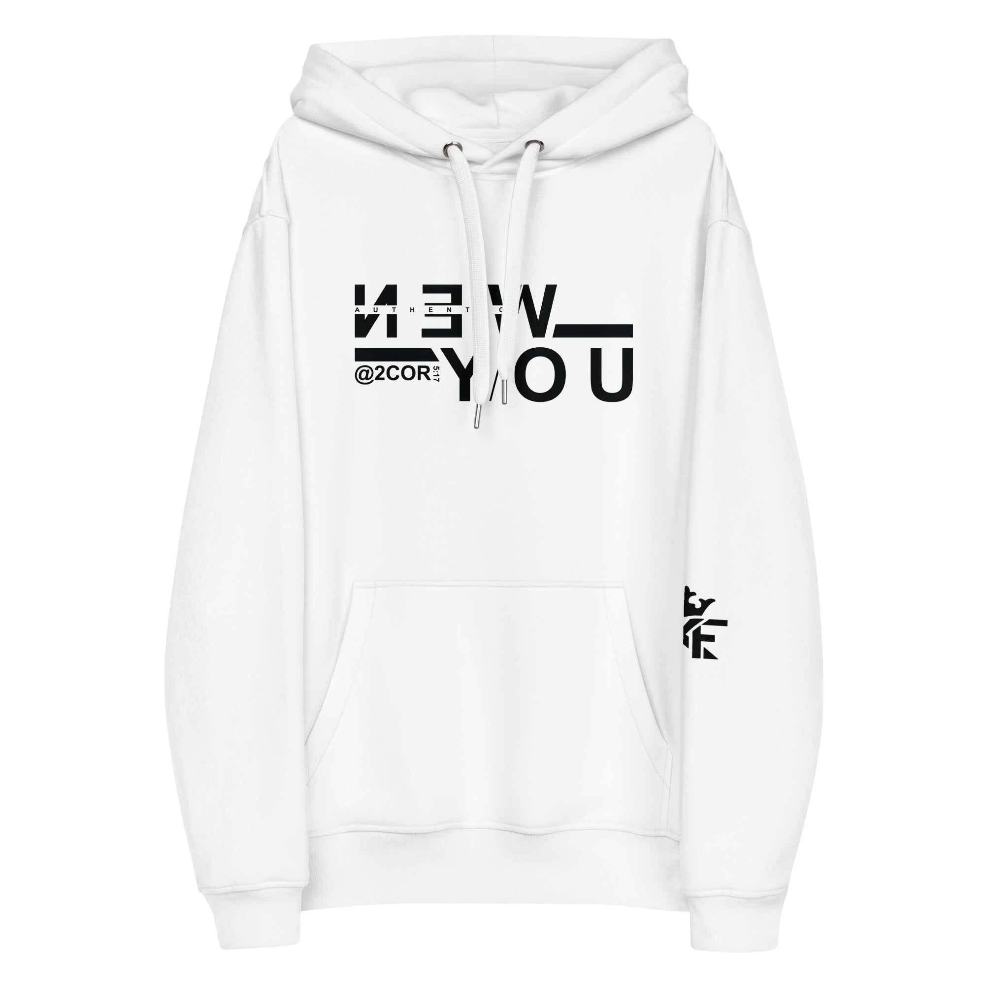 "AUTHENTIC NEW YOU" WOMEN'S PREMIUM ECO HOODIE.