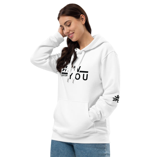 "AUTHENTIC NEW YOU" WOMEN'S PREMIUM ECO HOODIE.