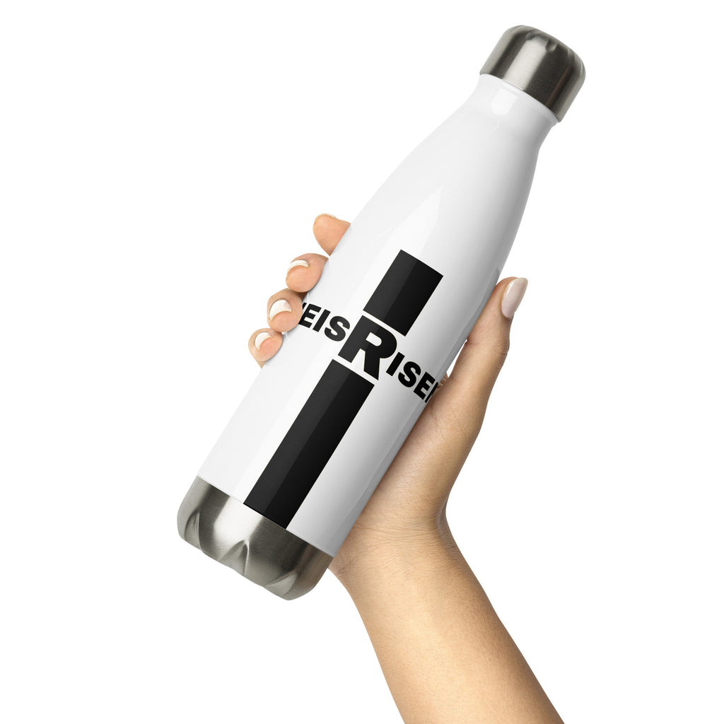 KINGDOMFASHIONS insulated Christian water bottle with resurrection message.