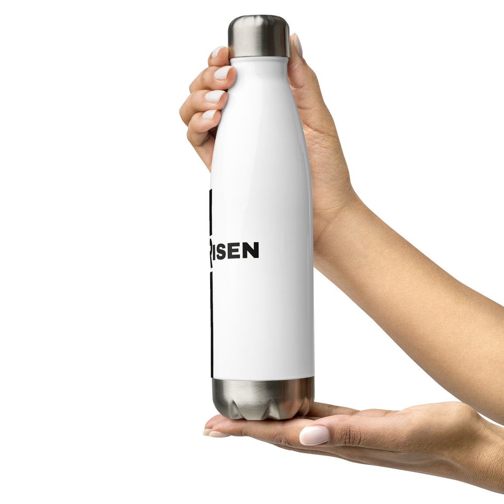 KINGDOMFASHIONS insulated Christian water bottle with resurrection message.