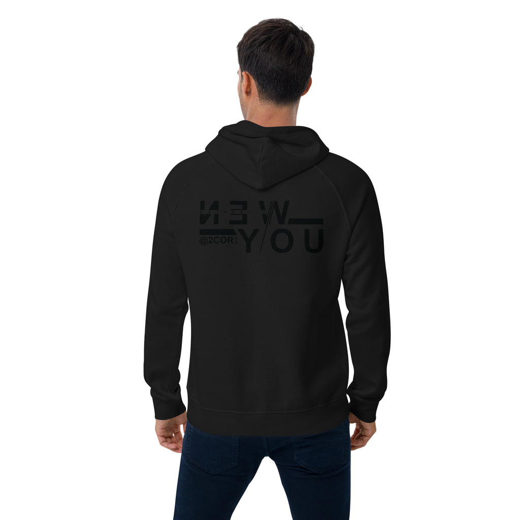 LIMITED RELEASE, NEW YOU MEN'S ECO RAGLAN HOODIE.