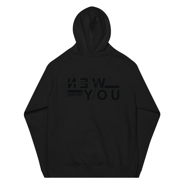 LIMITED RELEASE, NEW YOU MEN'S ECO RAGLAN HOODIE.