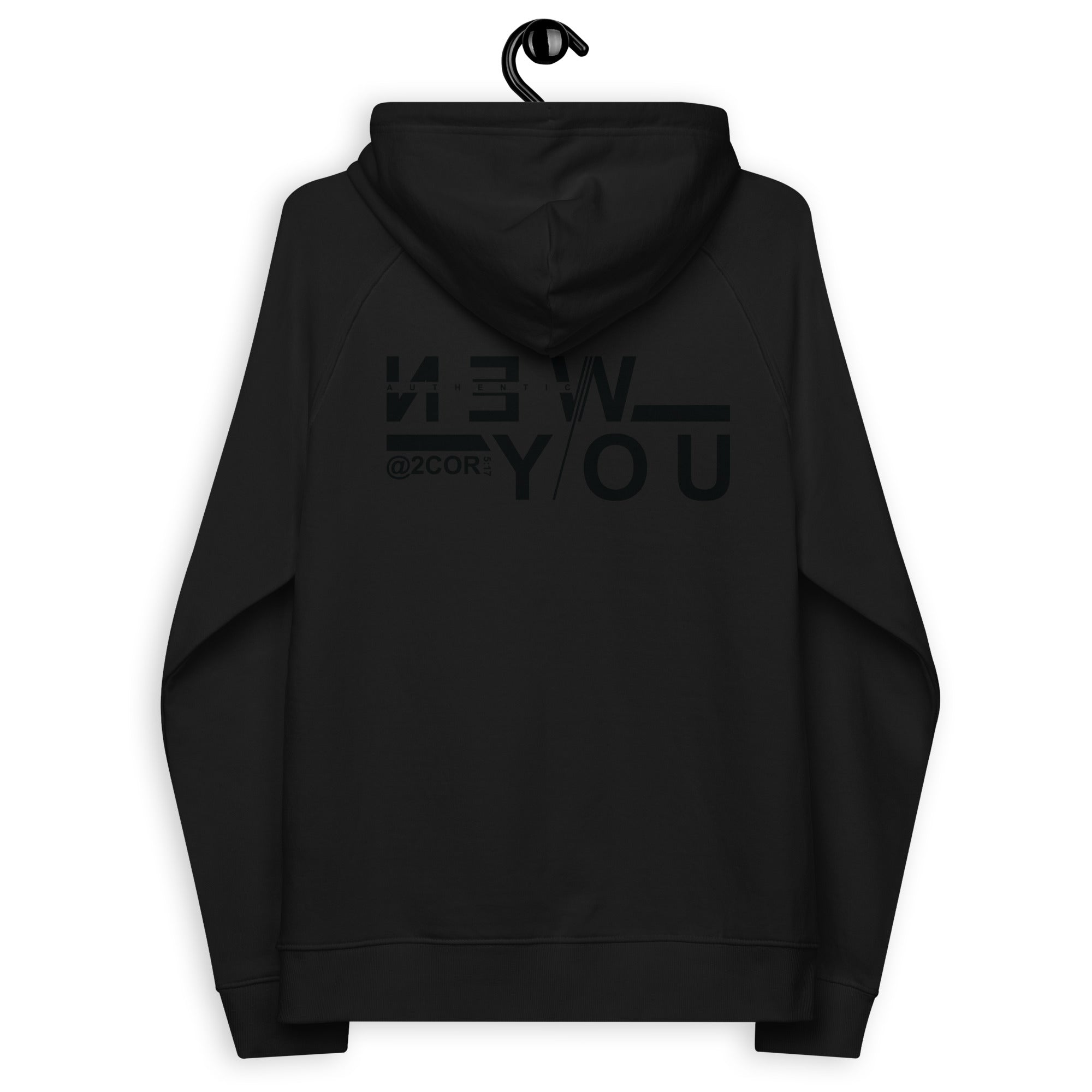 LIMITED RELEASE, NEW YOU MEN'S ECO RAGLAN HOODIE.