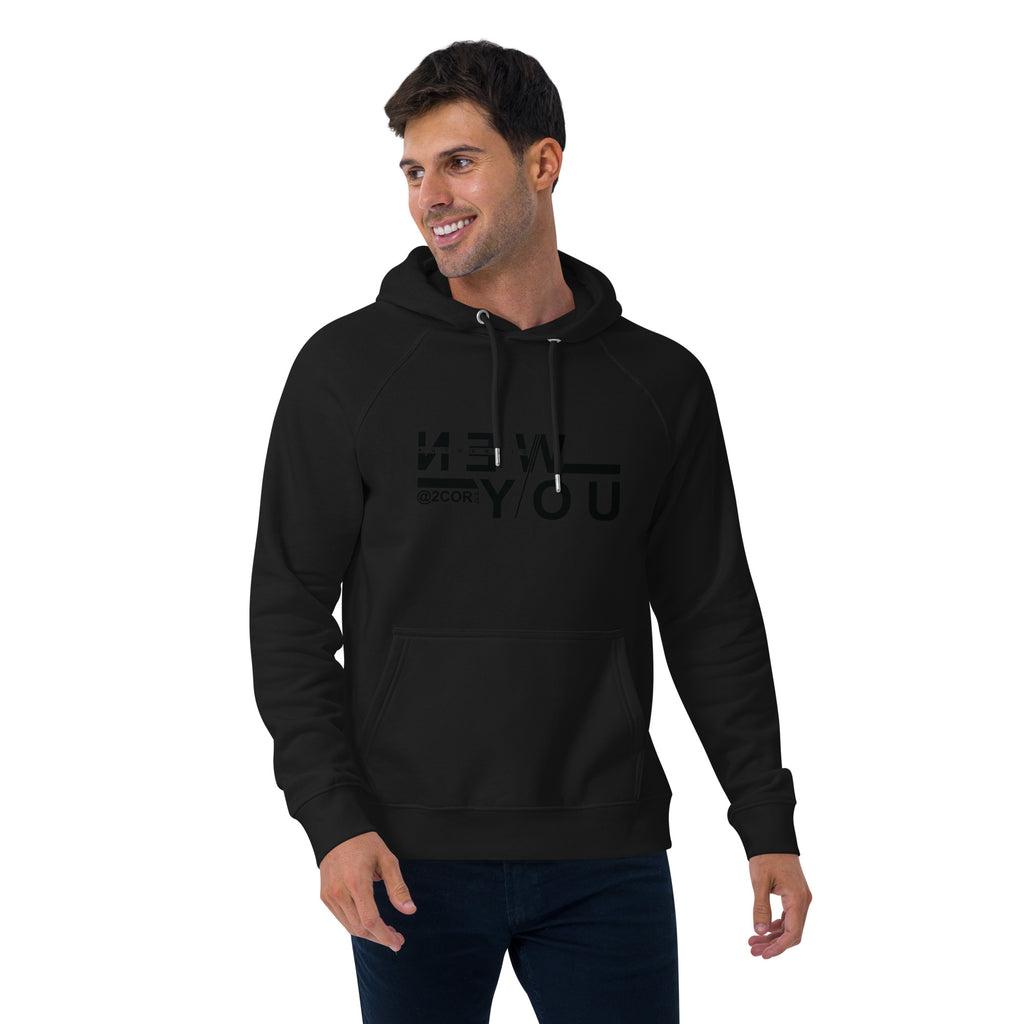 LIMITED RELEASE, NEW YOU MEN'S ECO RAGLAN HOODIE.