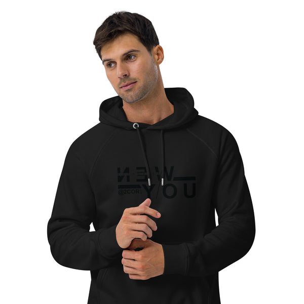 LIMITED RELEASE, NEW YOU MEN'S ECO RAGLAN HOODIE.