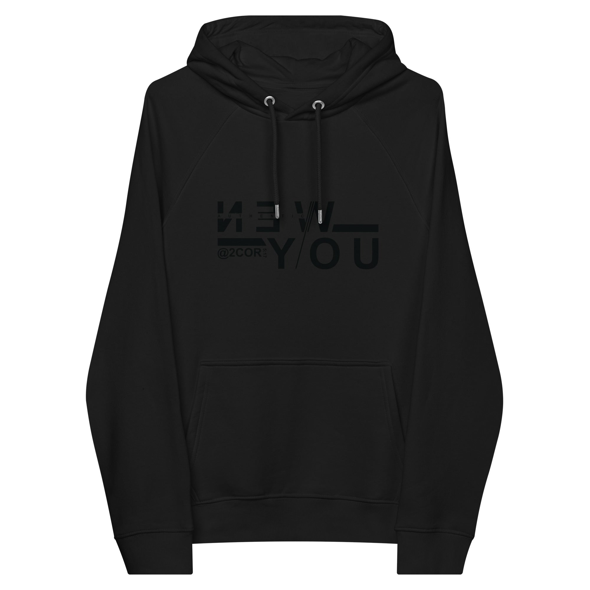 LIMITED RELEASE, NEW YOU MEN'S ECO RAGLAN HOODIE.