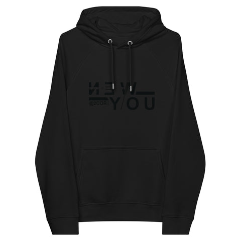 LIMITED RELEASE, NEW YOU MEN'S ECO RAGLAN HOODIE.
