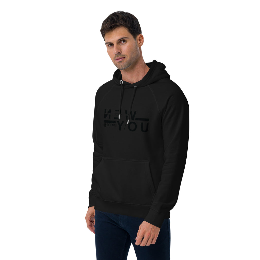 LIMITED RELEASE, NEW YOU MEN'S ECO RAGLAN HOODIE.