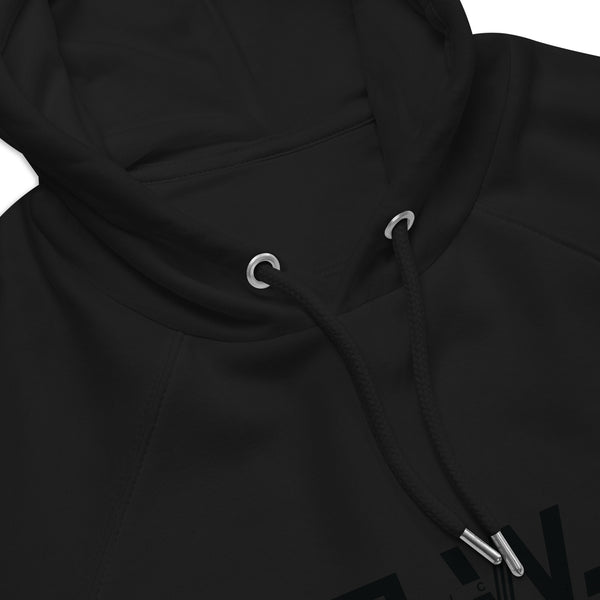 LIMITED RELEASE, NEW YOU MEN'S ECO RAGLAN HOODIE.