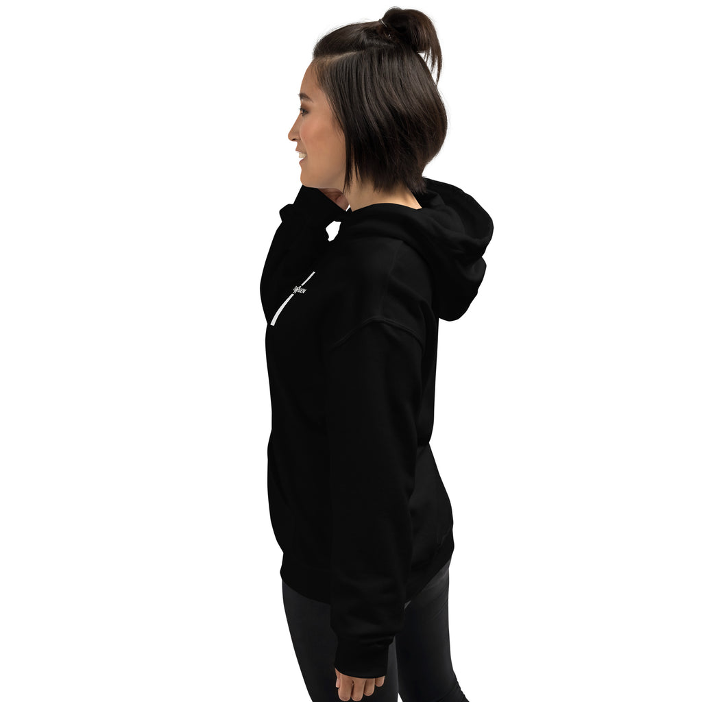 Black women’s Christian resurrection hoodie with Praise God for a Living Hope and 1 Peter 1:3.