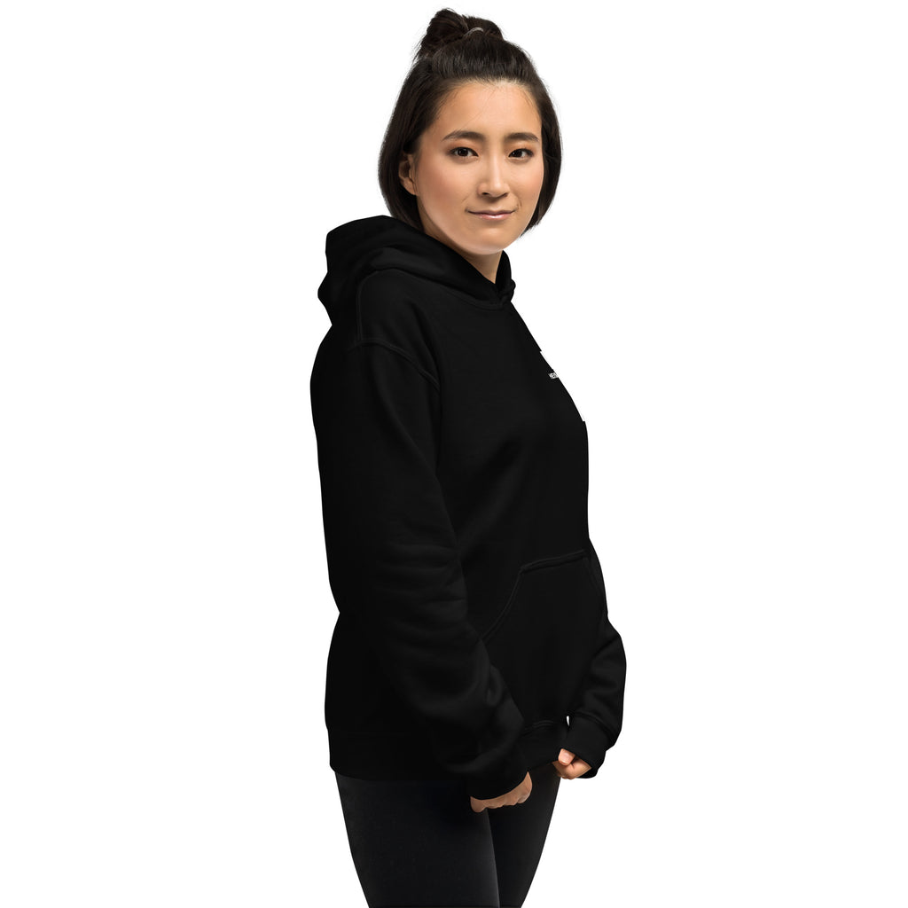Black women’s Christian resurrection hoodie with Praise God for a Living Hope and 1 Peter 1:3.