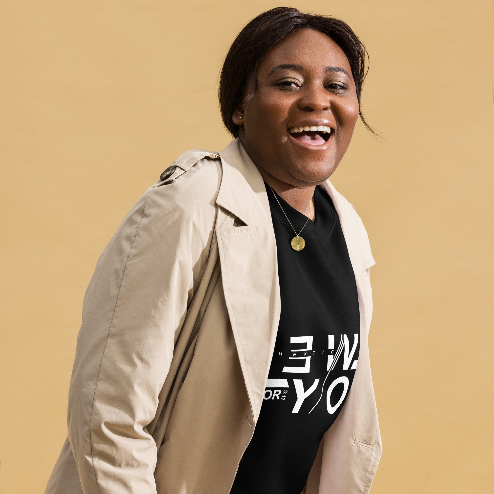 Christian sweatshirt featuring the “Identity Established, New Creation” 2 Corinthians 5:17 design by DKINGDOMFASHIONS, displayed on a soft, premium fleece crew‑neck