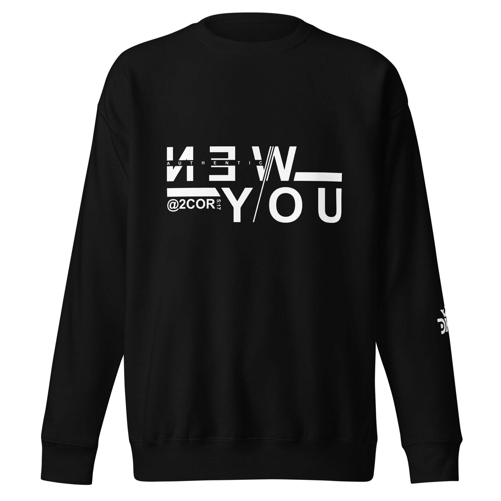 Christian streetwear apparel featuring DKINGDOMFASHIONS’ 2 Corinthians 5:17 New Creation design in a premium, soft‑fit silhouette