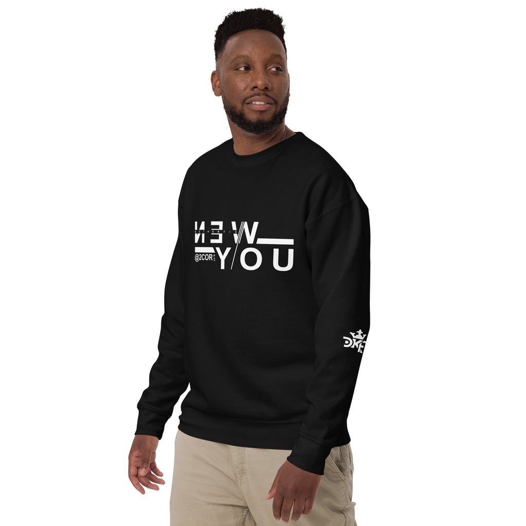 Christian streetwear apparel featuring DKINGDOMFASHIONS’ 2 Corinthians 5:17 New Creation design in a premium, soft‑fit silhouette