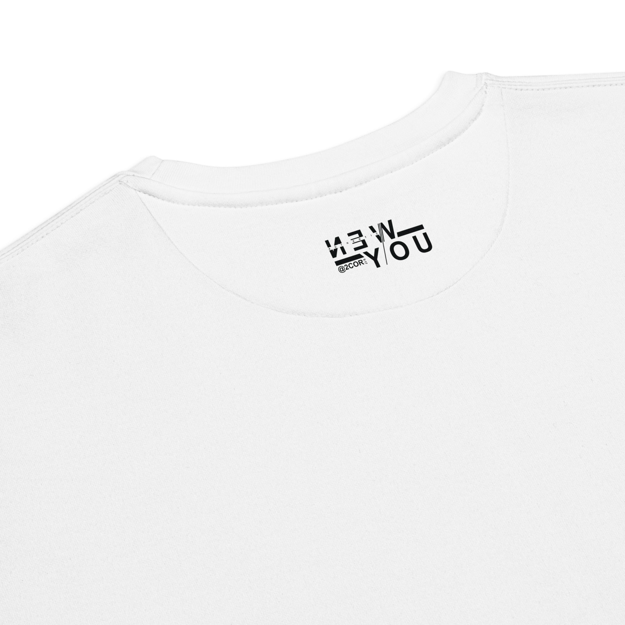 Christian streetwear apparel featuring DKINGDOMFASHIONS’ 2 Corinthians 5:17 New Creation design in a premium, soft‑fit silhouette